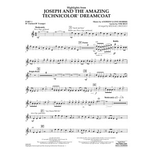Highlights from Joseph and the Amazing Technicolor Dreamcoat - Pt.1 - Bb Clarinet/Bb Trumpet