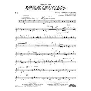 Highlights from Joseph and the Amazing Technicolor Dreamcoat - Pt.1 - Violin