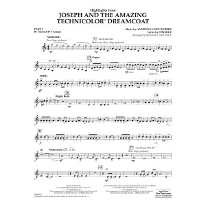 Highlights from Joseph and the Amazing Technicolor Dreamcoat - Pt.2 - Bb Clarinet/Bb Trumpet