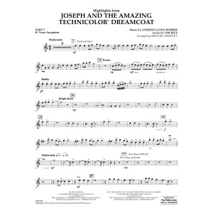 Highlights from Joseph and the Amazing Technicolor Dreamcoat - Pt.3 - Bb Tenor Saxophone
