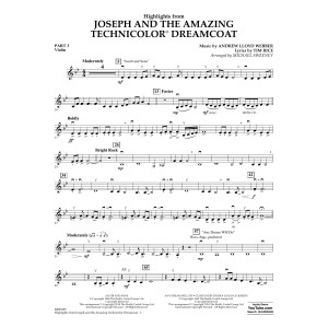 Highlights from Joseph and the Amazing Technicolor Dreamcoat - Pt.3 - Violin
