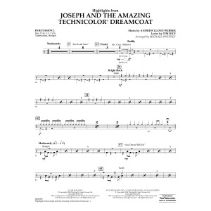 Highlights from Joseph and the Amazing Technicolor Dreamcoat - Percussion 2