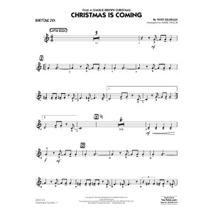 Christmas Is Coming - Baritone Sax