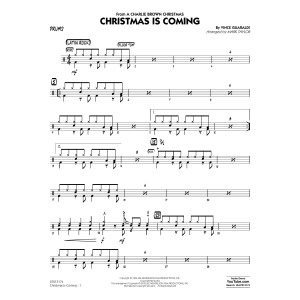 Christmas Is Coming - Drums