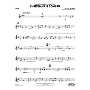 Christmas Is Coming - F Horn