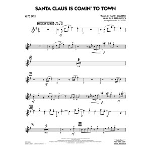 Santa Claus Is Comin' to Town - Alto Sax 1