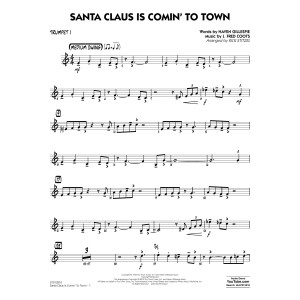 Santa Claus Is Comin' to Town - Trumpet 1