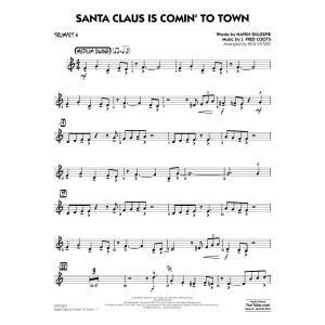 Santa Claus Is Comin' to Town - Trumpet 4