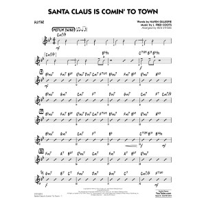 Santa Claus Is Comin' to Town - Guitar