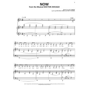 Now (from Doctor Zhivago: The Broadway Musical)