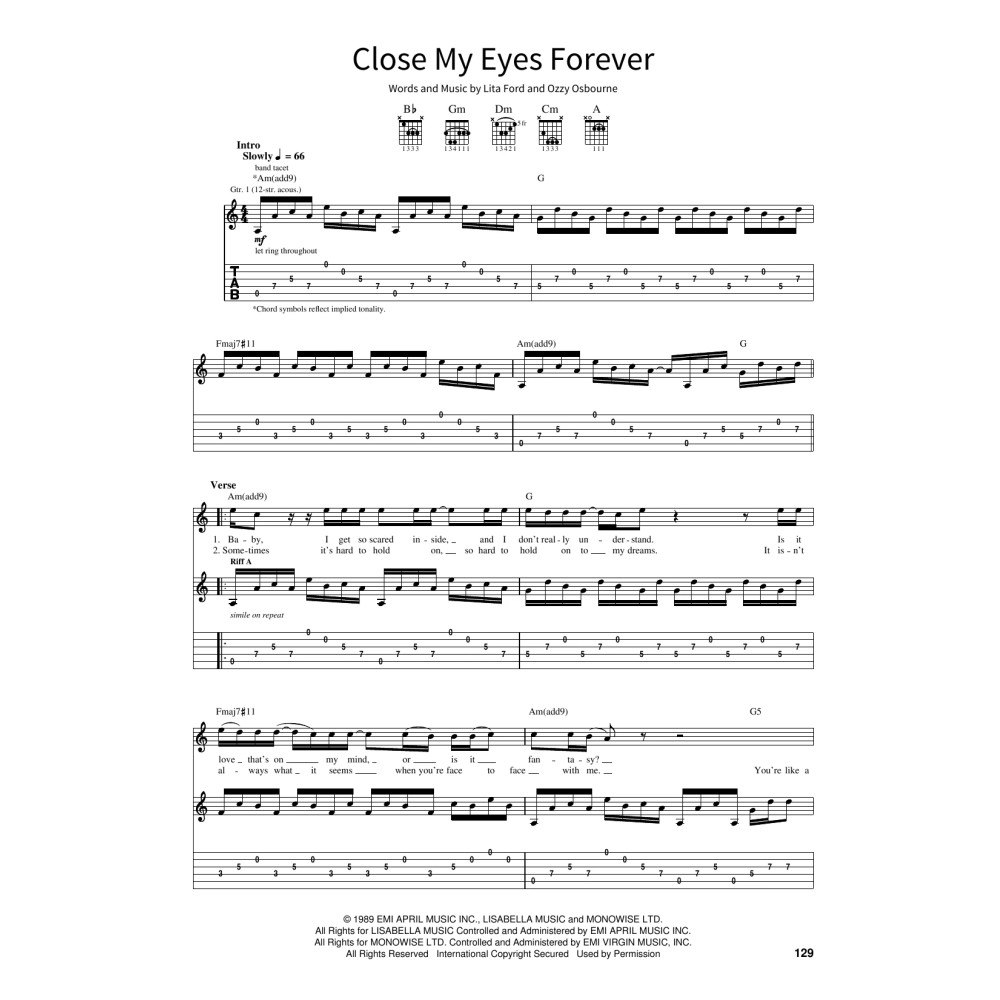 Close My Eyes Forever