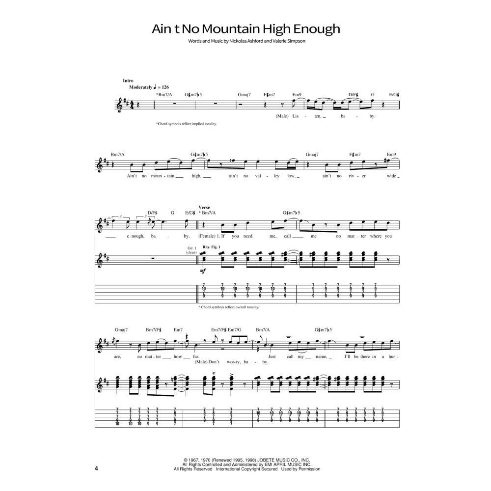 Ain't No Mountain High Enough