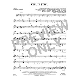 Feel It Still - Pt.5 - Eb Baritone Saxophone