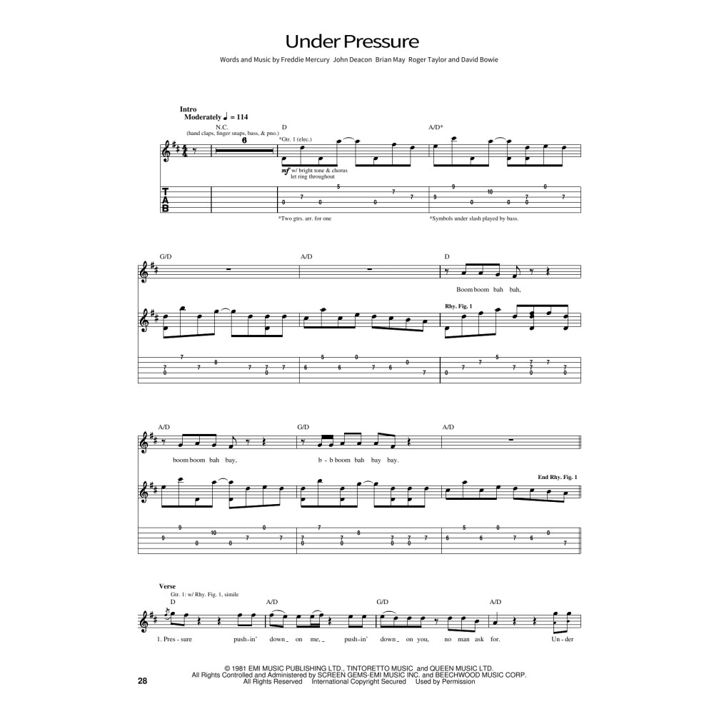 Under Pressure