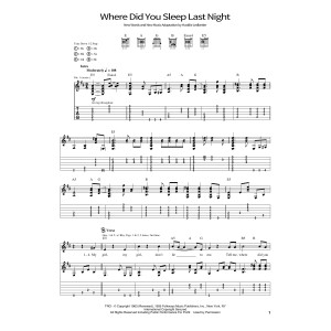 Where Did You Sleep Last Night