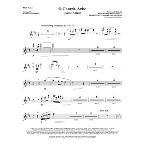 O Church, Arise (Arise, Shine) - Flute 1 & 2
