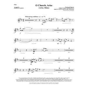 O Church, Arise (Arise, Shine) - Oboe