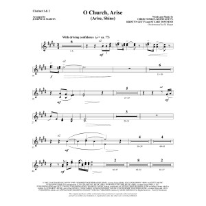 O Church, Arise (Arise, Shine) - Bb Clarinet 1 & 2