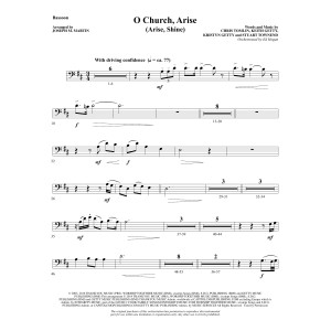 O Church, Arise (Arise, Shine) - Bassoon