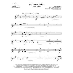 O Church, Arise (Arise, Shine) - Bass Clarinet (sub. Bassoon)