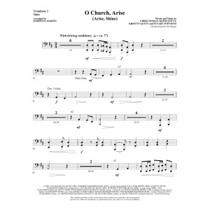 O Church, Arise (Arise, Shine) - Trombone 3/Tuba