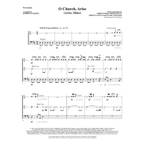 O Church, Arise (Arise, Shine) - Percussion 1-3