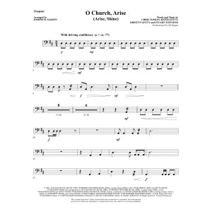 O Church, Arise (Arise, Shine) - Timpani