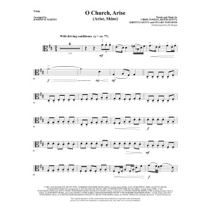 O Church, Arise (Arise, Shine) - Viola