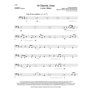 O Church, Arise (Arise, Shine) - Cello
