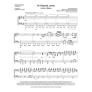 O Church, Arise (Arise, Shine) - Keyboard String Reduction