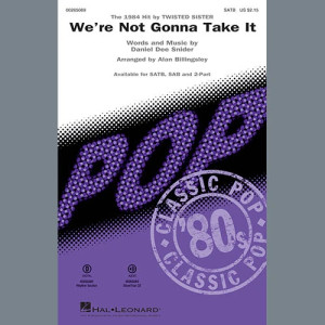 We're Not Gonna Take It - Guitar