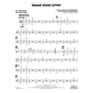 Gimme Some Lovin' - Aux Percussion