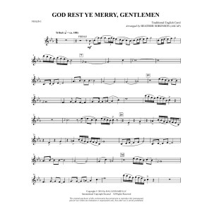 God Rest Ye Merry, Gentlemen - Violin 1