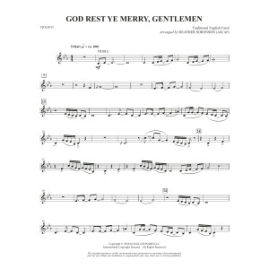 God Rest Ye Merry, Gentlemen - Violin 2