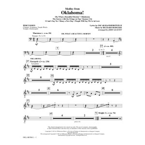 Oklahoma! (Medley) (arr. John Leavitt) - Percussion