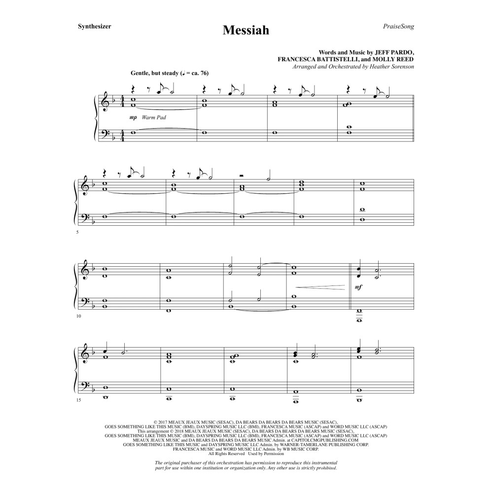 Messiah - Synthesizer