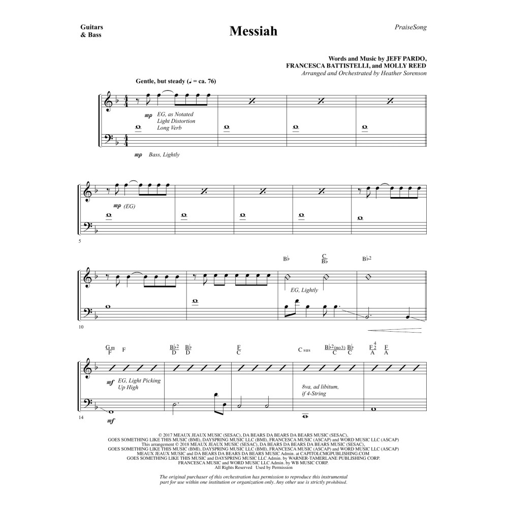 Messiah - Guitars/Bass