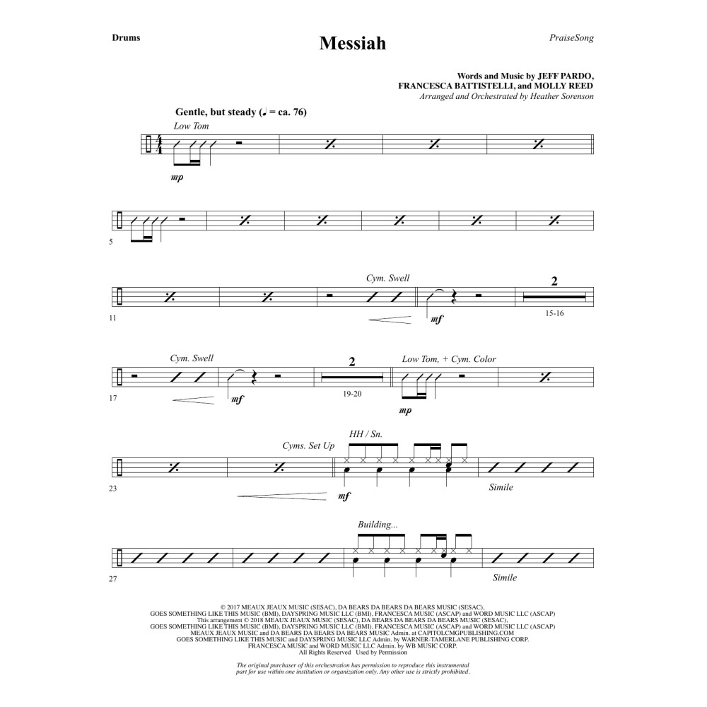 Messiah - Drums
