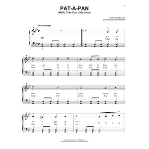 Pat-A-Pan (Willie, Take Your Little Drum)