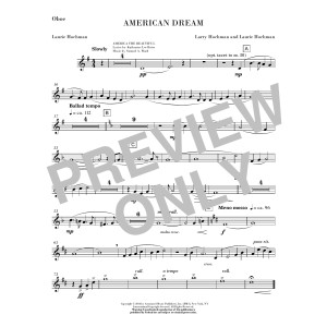 American Dream - Oboe