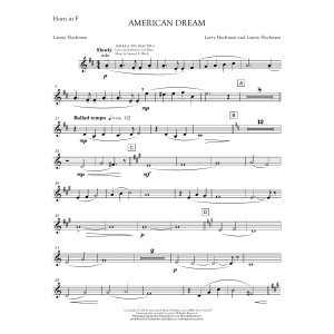 American Dream - F Horn