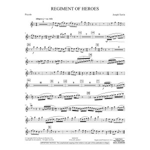 Regiment Of Heroes Windependence Artist Level - Piccolo