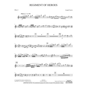 Regiment Of Heroes Windependence Artist Level - Oboe 2