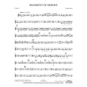 Regiment Of Heroes Windependence Artist Level - F Horn 3