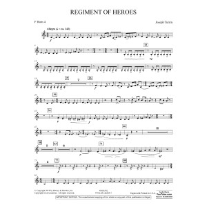 Regiment Of Heroes Windependence Artist Level - F Horn 4