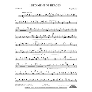 Regiment Of Heroes Windependence Artist Level - Trombone 1
