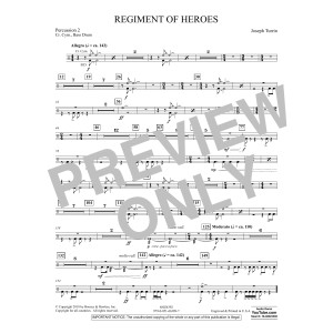 Regiment Of Heroes Windependence Artist Level - Percussion 2
