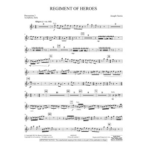 Regiment Of Heroes Windependence Artist Level - Percussion 3
