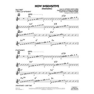 How Insensitive (Insensatez) - Solo Sheet