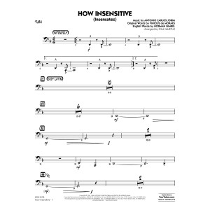 How Insensitive (Insensatez) - Tuba